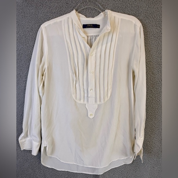 Polo Ralph Lauren Tops - Polo by Ralph Lauren silk popover blouse